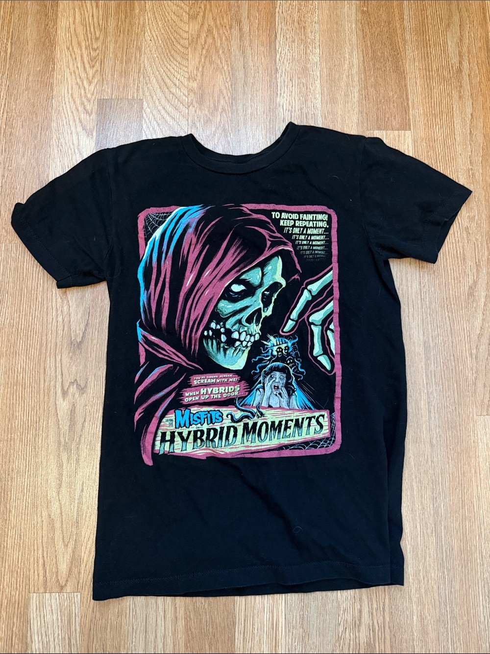 Misfits Hybrid Moments 100% Cotton Graphic Slim fitting Tee